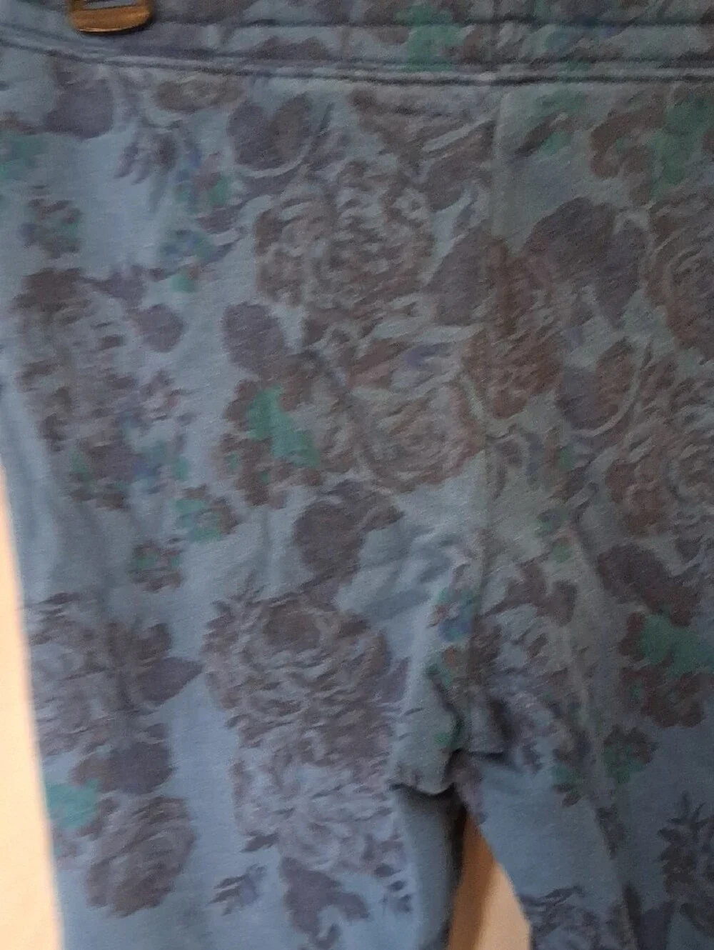 Old Navy Girls Blue Floral Paisley Jogger Sweatpants Size L (10-12
